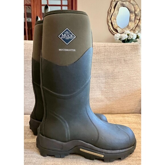 MUCK Moss GREEN MUCKMASTER Boots MMH333A-HI Commercial Grade NEW Size 12 main image 12